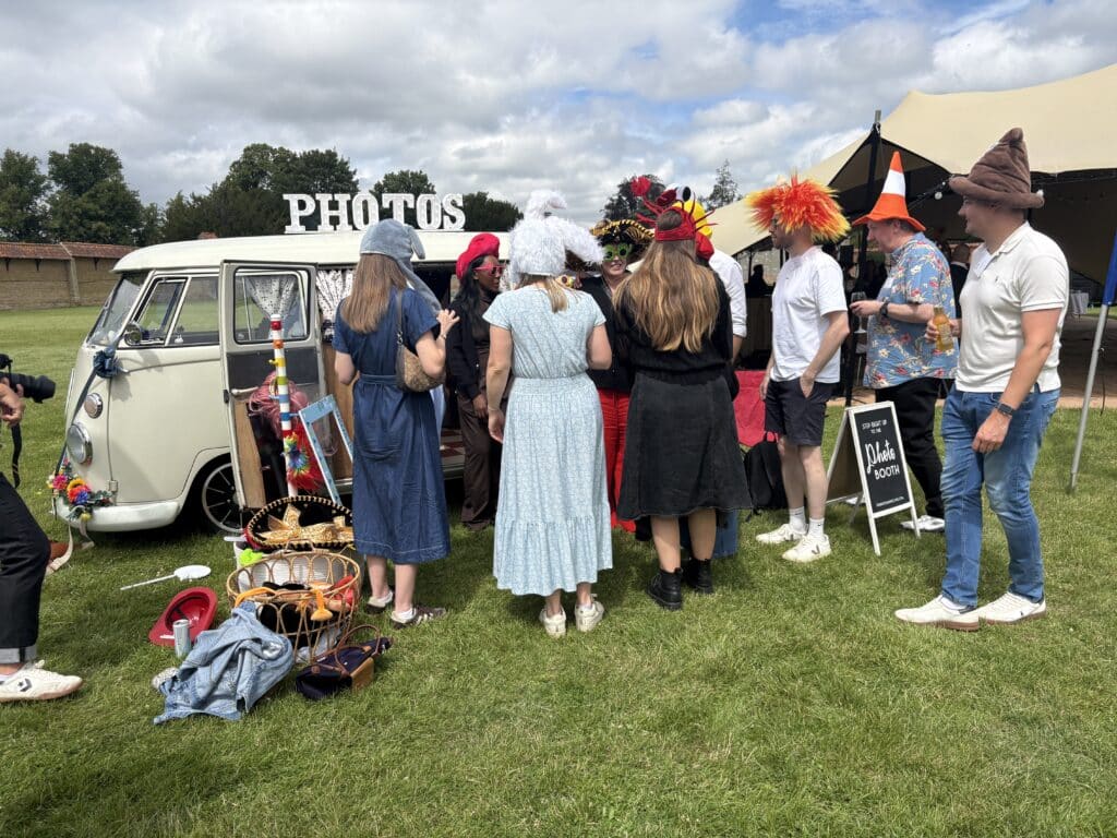 Photo booth hire for a corporate event in Essex